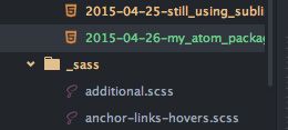 File icons — плагин для Atom, который меняет иконки в сайдбаре